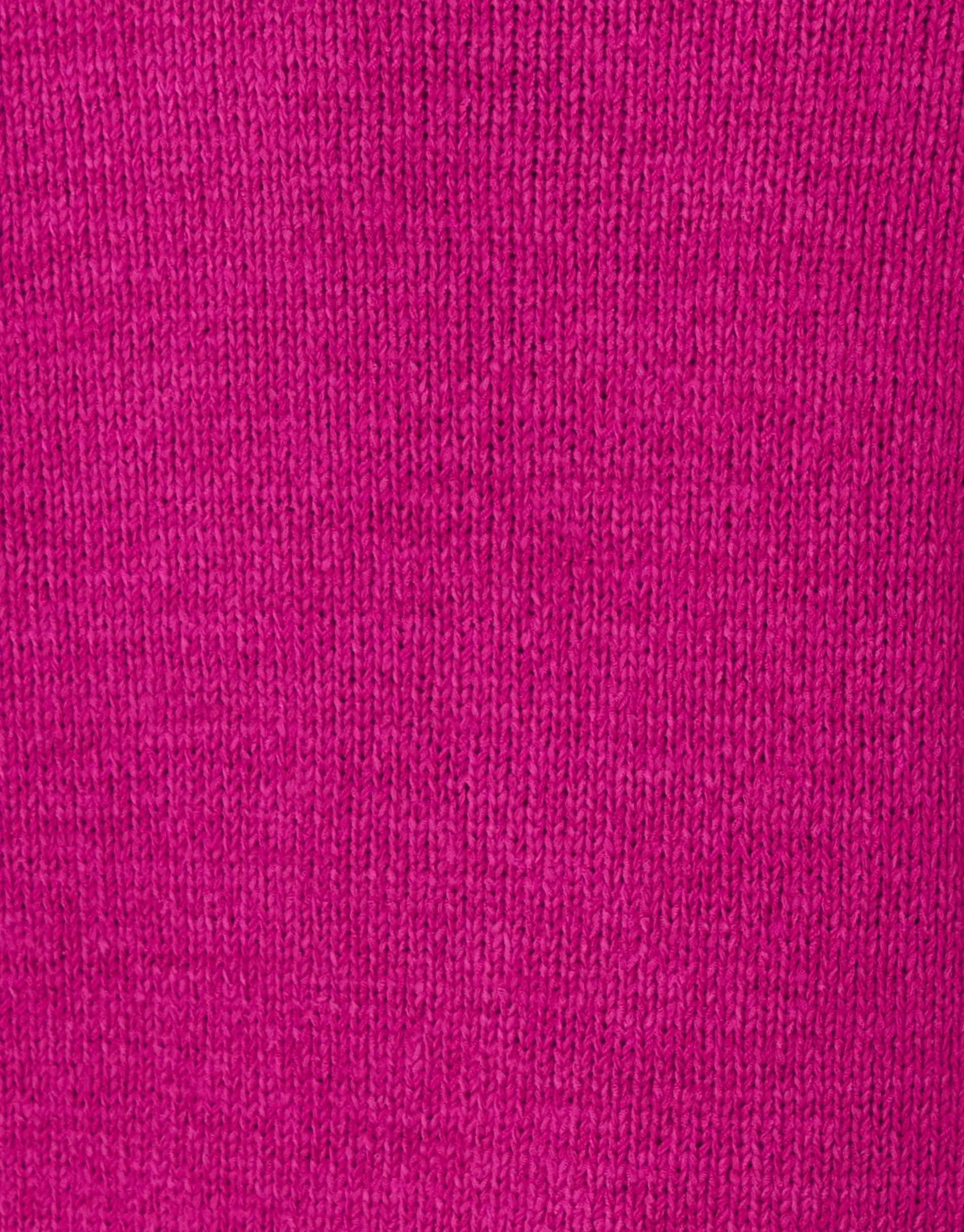 Knitted Button Up Polo Shirt in Pink sold by Threadbare product image thumbnail 5