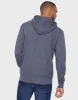 Men's Blue Grindle Zip-Through Hoodie sold by Threadbare