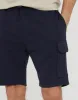 Navy Cargo Sweat Shorts sold by Threadbare