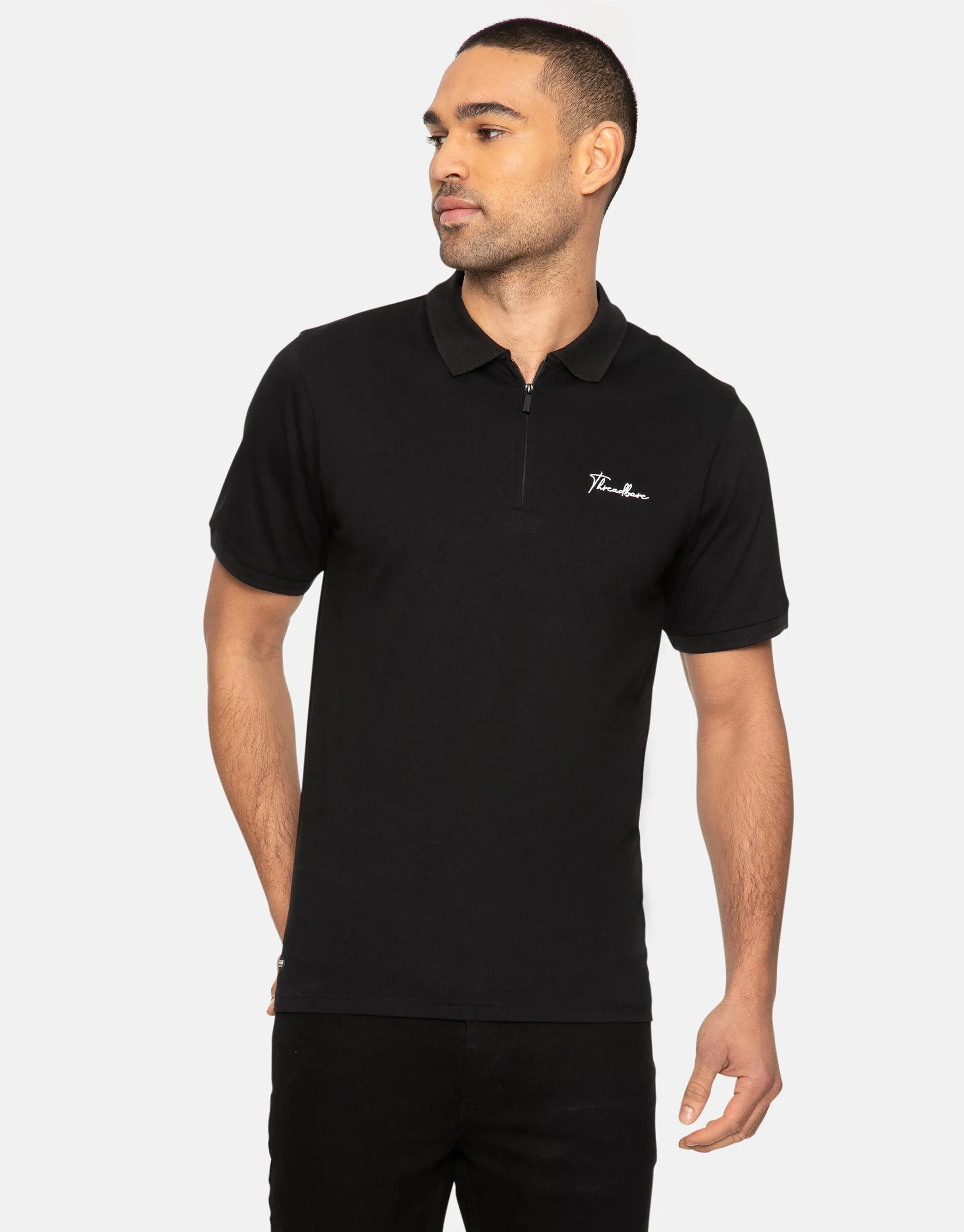 Men's Script Cotton Polo Shirts (3 Pack) sold by Threadbare product image thumbnail 3