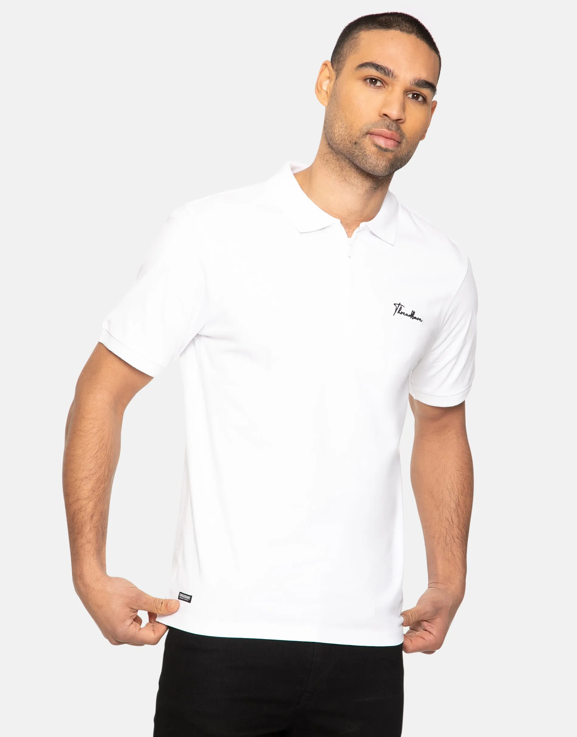 Men's Script Cotton Polo Shirts (3 Pack) sold by Threadbare product image thumbnail 2