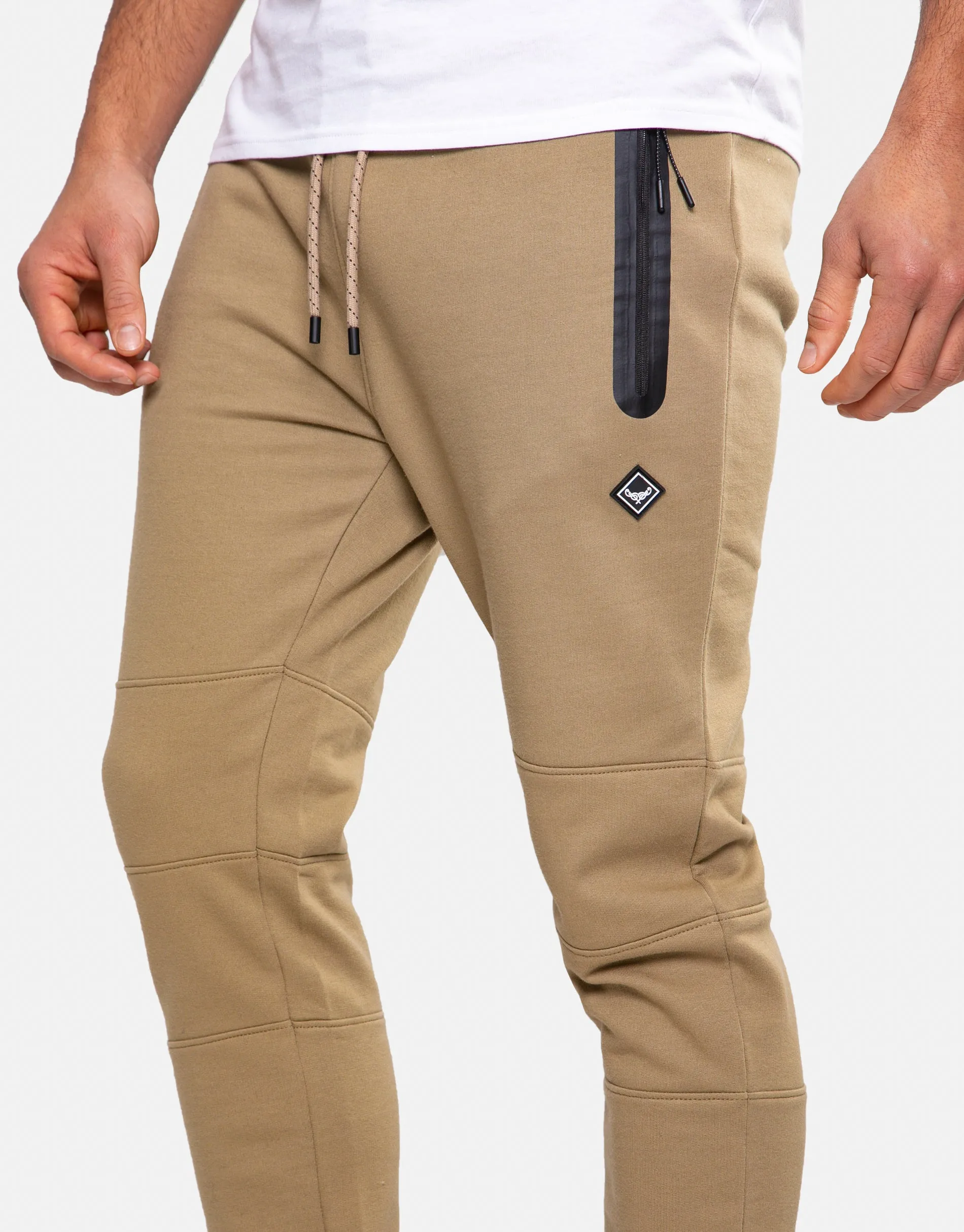 Men's Stone Slim Fit Joggers sold by Threadbare product image thumbnail 4