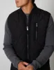 Men's Black Onion Quilted Gilet sold by Threadbare