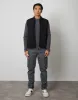 Men's Black Onion Quilted Gilet sold by Threadbare