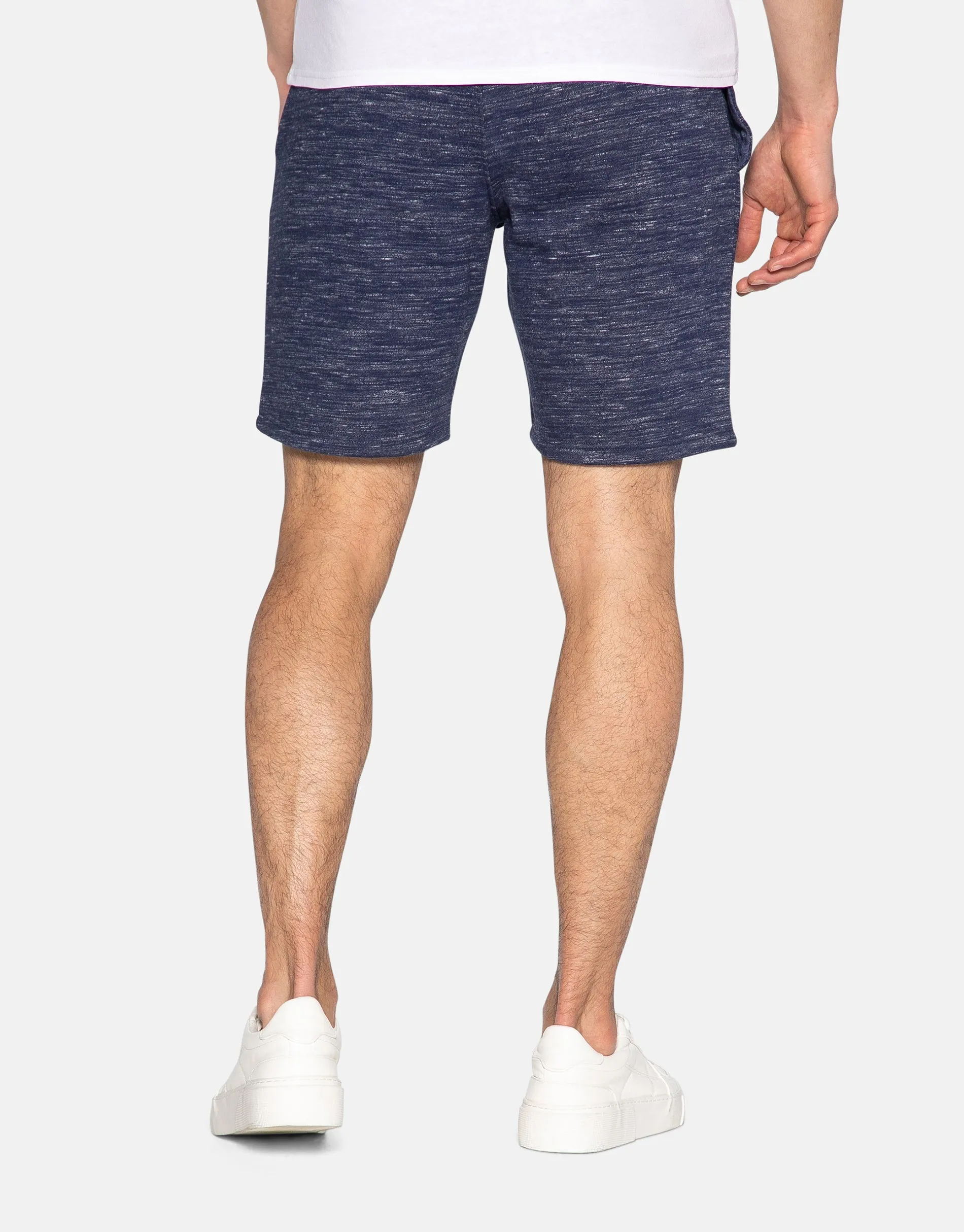Men's Denim Blue Fleece Shorts sold by Threadbare product image thumbnail 2