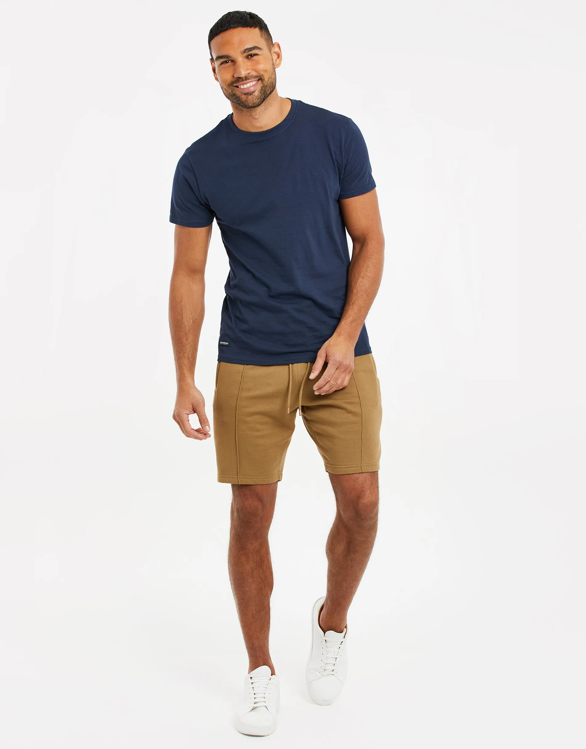 Men's Stone Fleece Sweat Shorts sold by Threadbare product image thumbnail 3