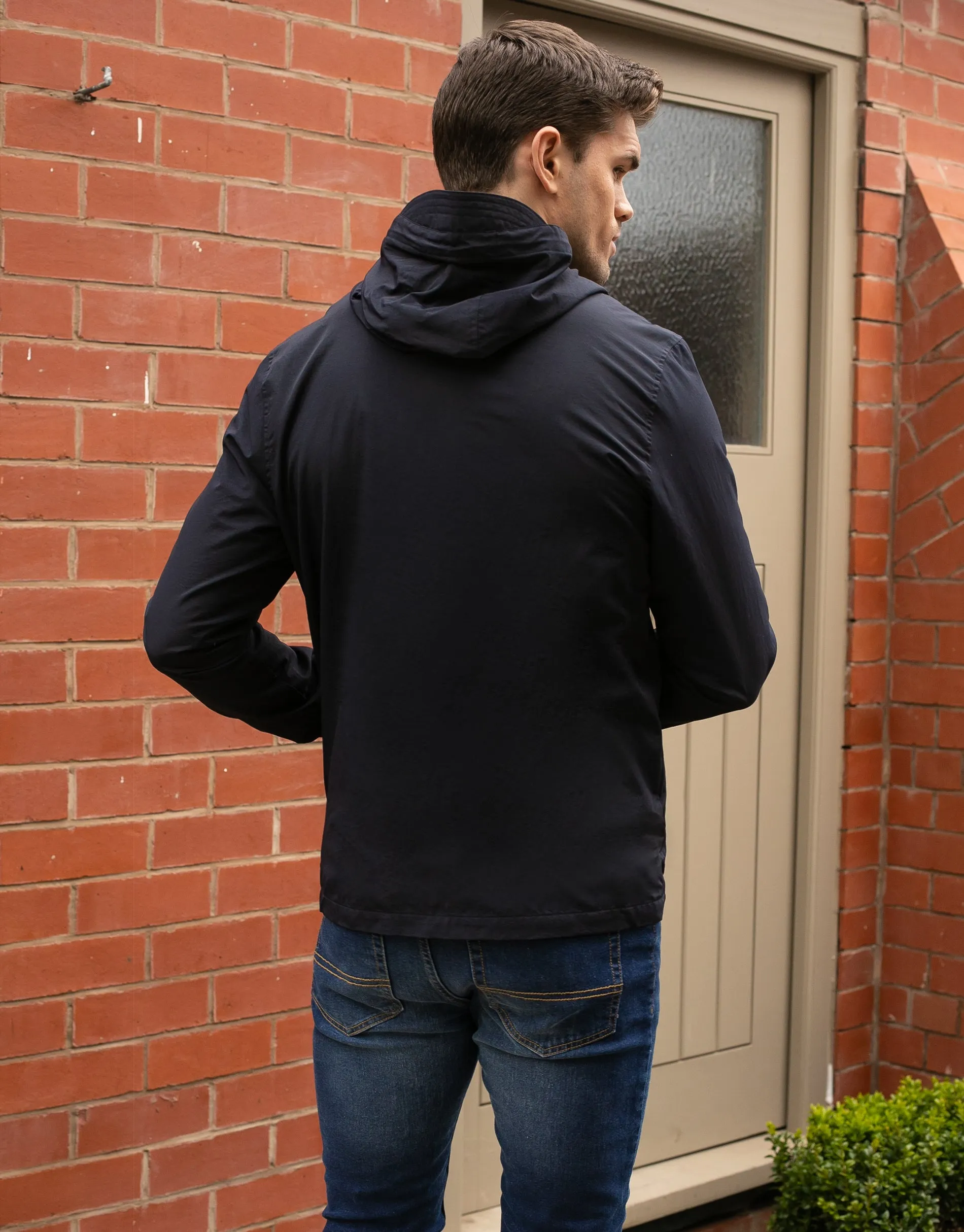 Men's Navy Soft Shell Jacket sold by Threadbare product image thumbnail 2