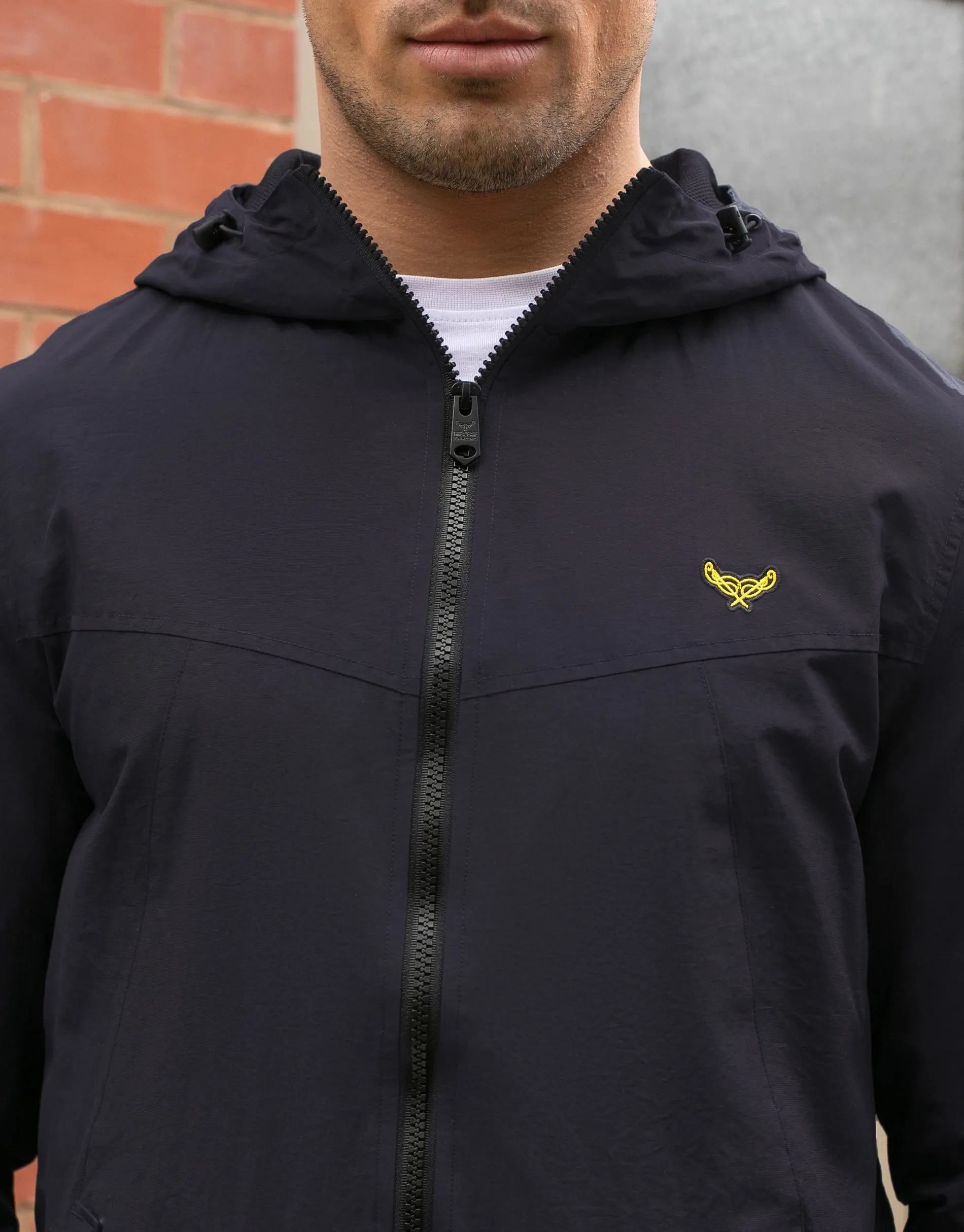 Men's Navy Soft Shell Jacket sold by Threadbare product image thumbnail 4