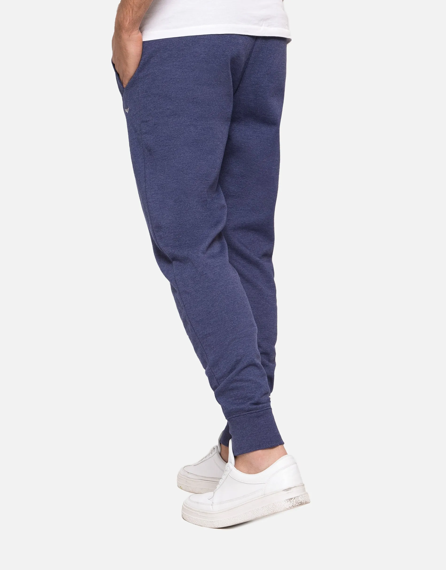 Men's Navy Plain Joggers sold by Threadbare product image thumbnail 2