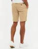 Men's Stone Slim Fit Chino Shorts sold by Threadbare
