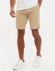 Men's Stone Slim Fit Chino Shorts sold by Threadbare