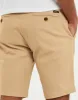 Men's Stone Slim Fit Chino Shorts sold by Threadbare
