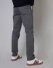 Slate Grey Regular Fit Chino Trousers sold by Threadbare