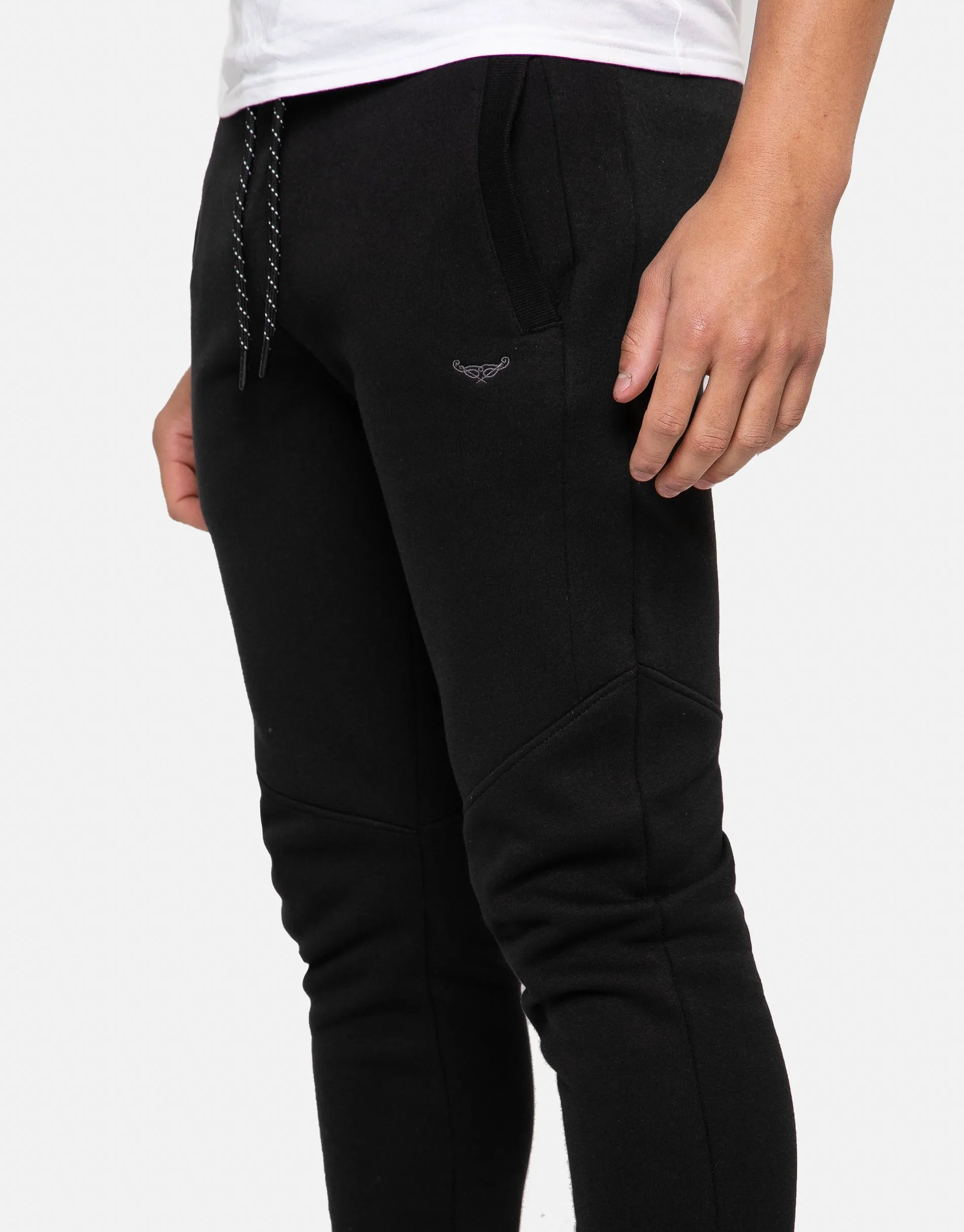 Men's Black Slim Fit Joggers sold by Threadbare product image thumbnail 4