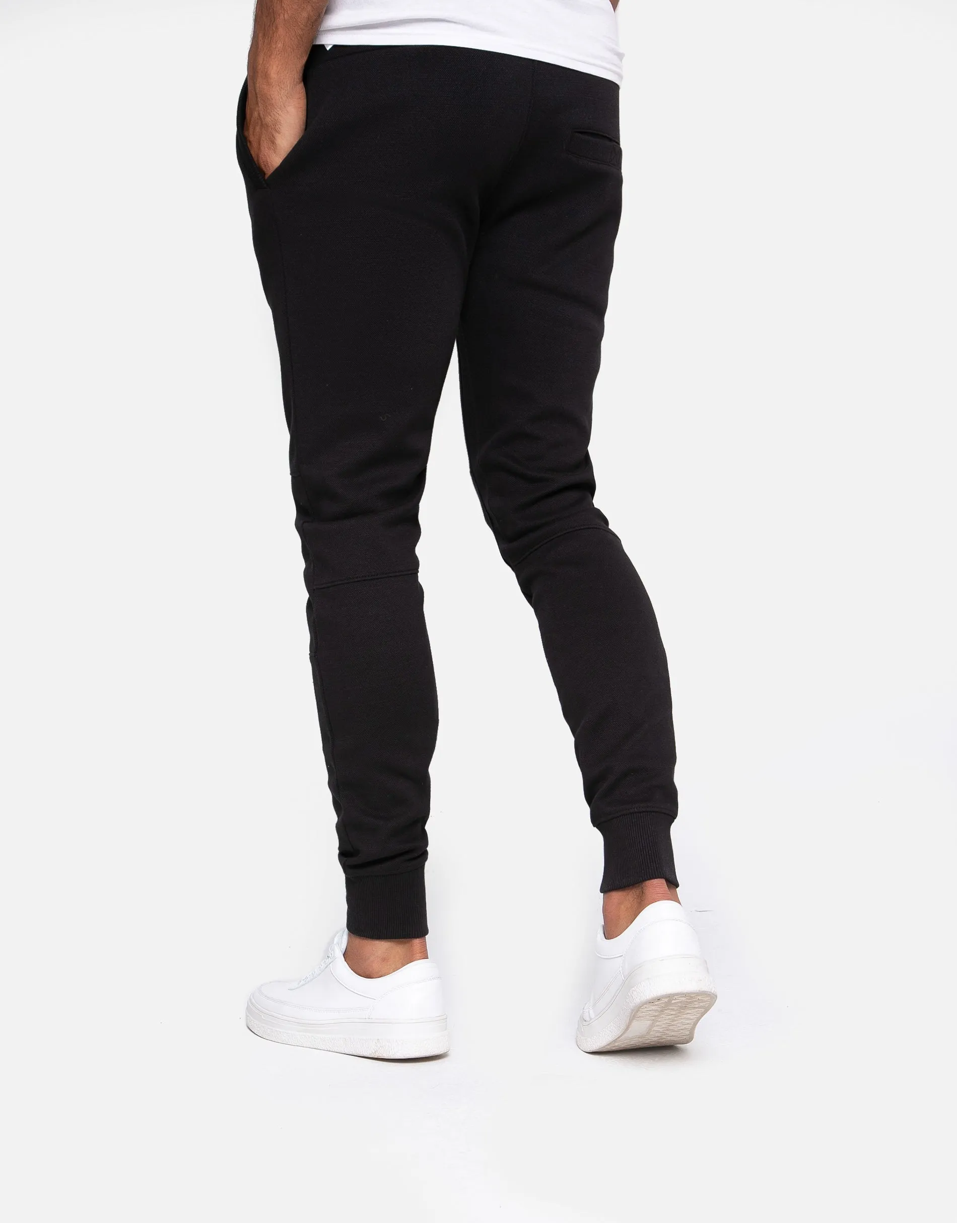 Men's Black Slim Fit Joggers sold by Threadbare product image thumbnail 2