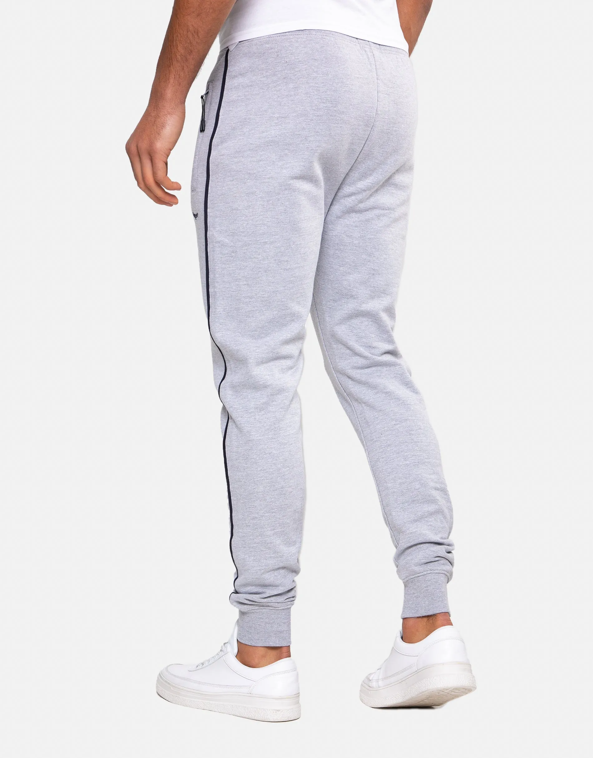 Men's Light Grey Slim Fit Joggers sold by Threadbare product image thumbnail 2