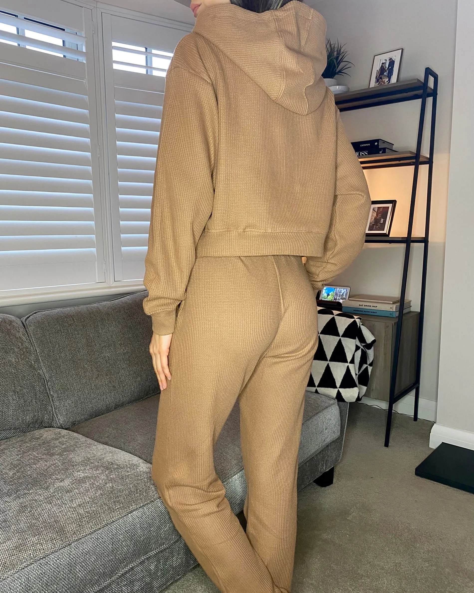 Women's Tan Jogger Co-ord sold by Threadbare product image thumbnail 2