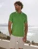 Men's Green Rib Collar Classic Polo Shirt sold by Threadbare