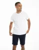 Men's Navy & Stone Chino Shorts (2 Pack) sold by Threadbare