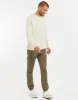 Threadbare Men's Khaki Green Cargo Trousers sold by Threadbare