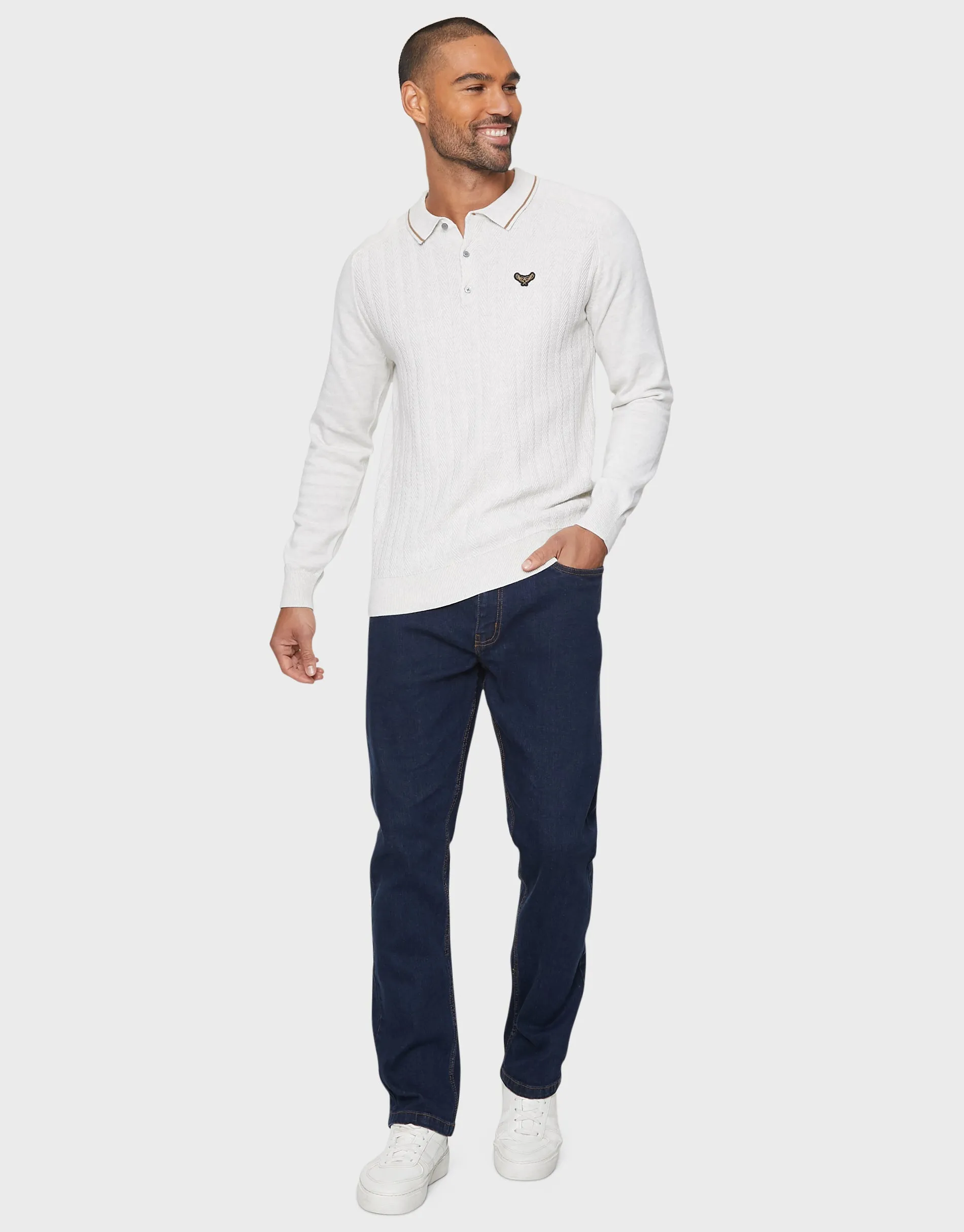 Men's Blue Rinse Slim Fit Jeans sold by Threadbare product image thumbnail 3