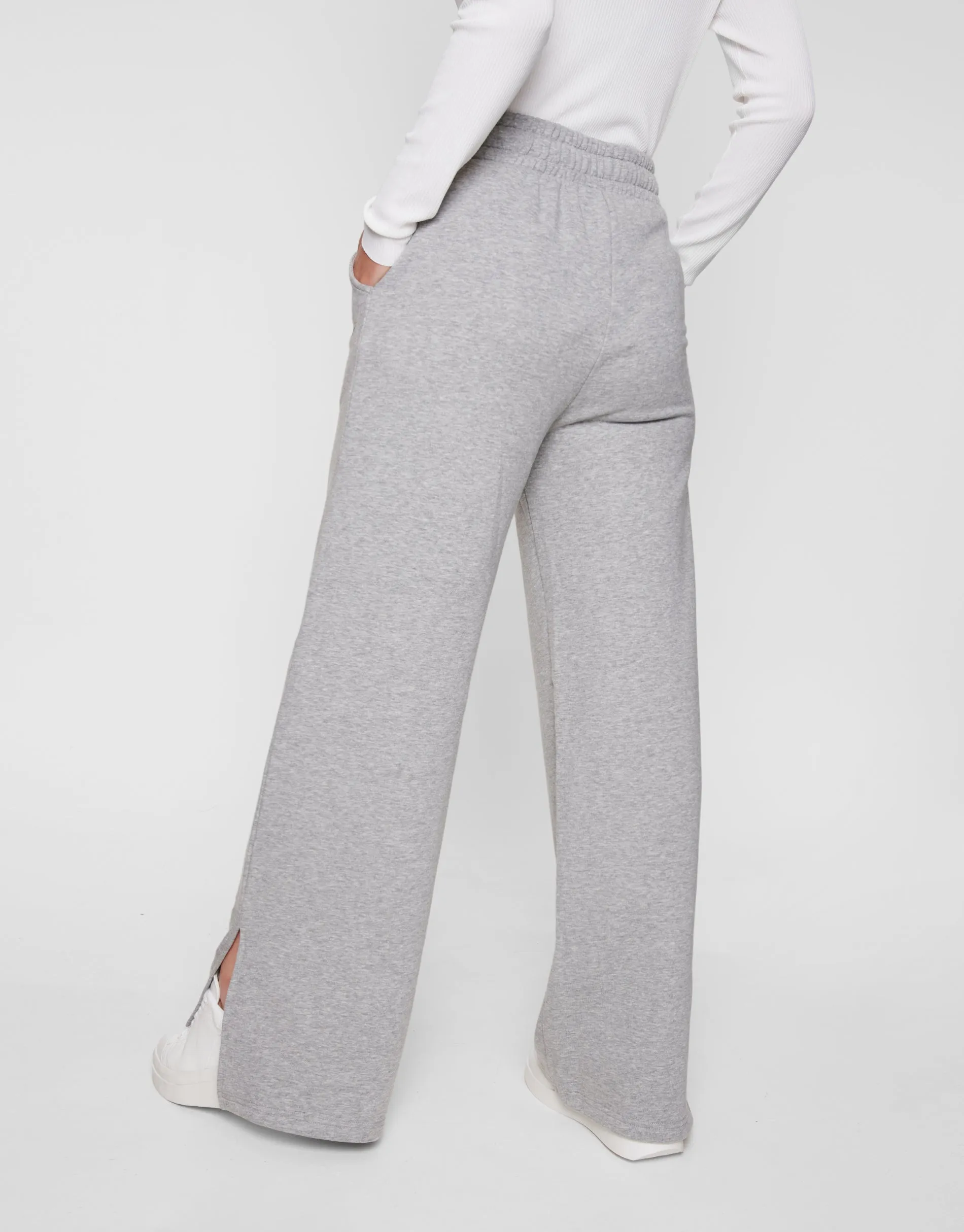 Women's Grey Wide Leg Oversized Joggers sold by Threadbare product image thumbnail 2