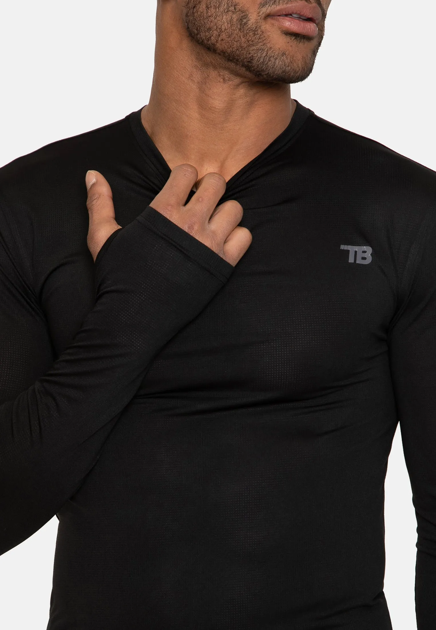 Men's Black Muscle Fit Gym T-Shirt sold by Threadbare product image thumbnail 4