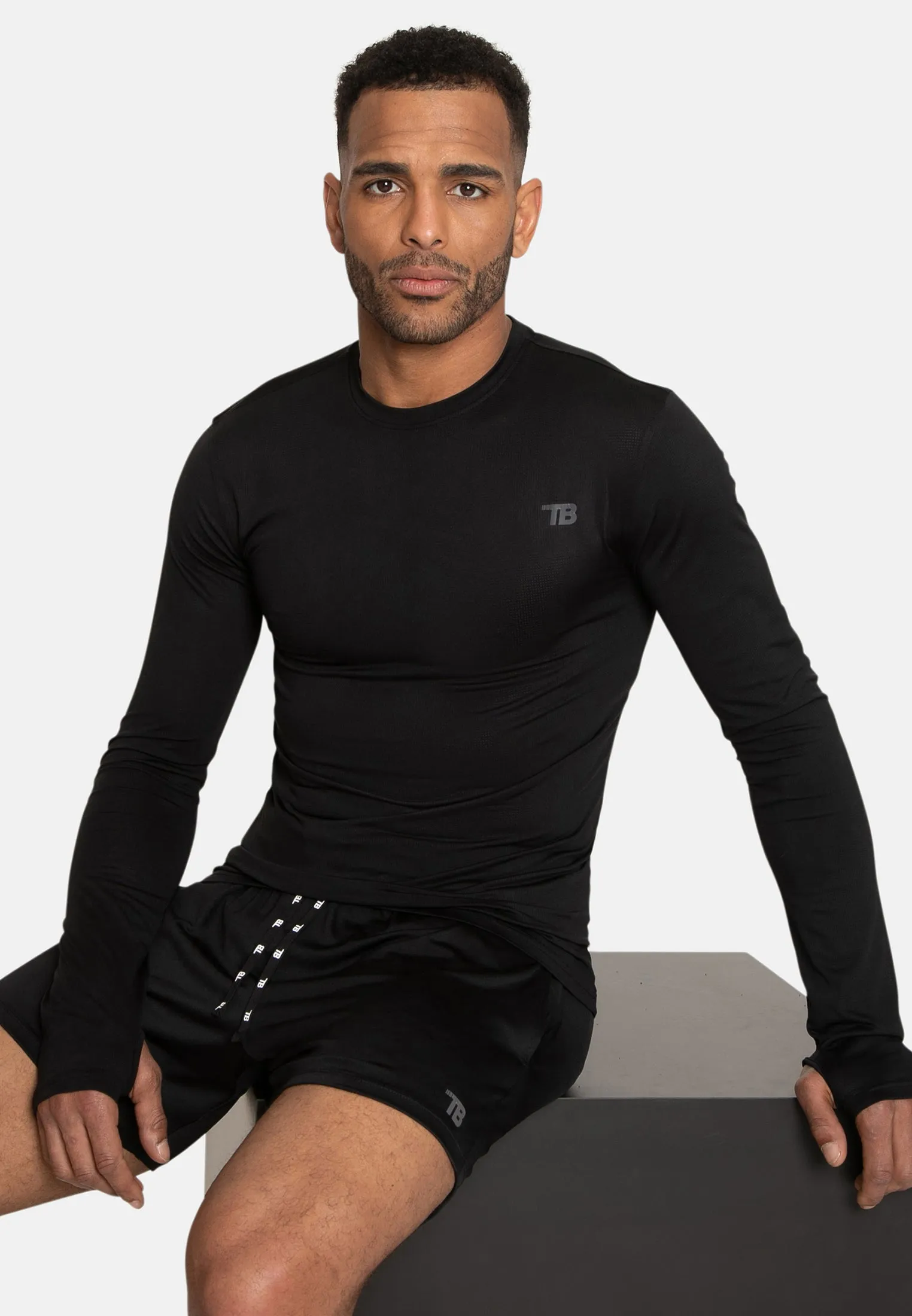 Men's Black Muscle Fit Gym T-Shirt sold by Threadbare