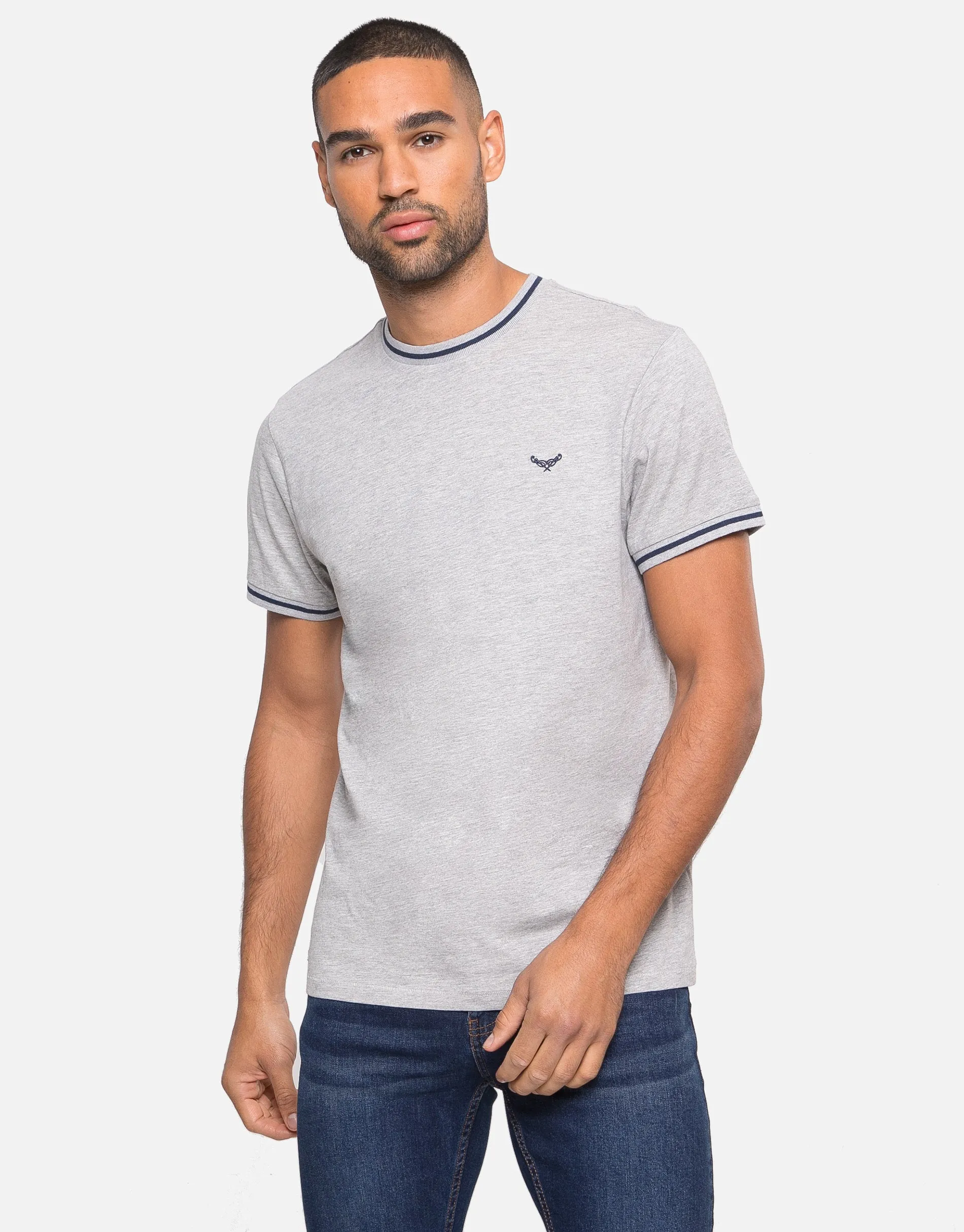 Men's Plain Short Sleeve Crew Neck T-Shirts (3 Pack) sold by Threadbare product image thumbnail 3