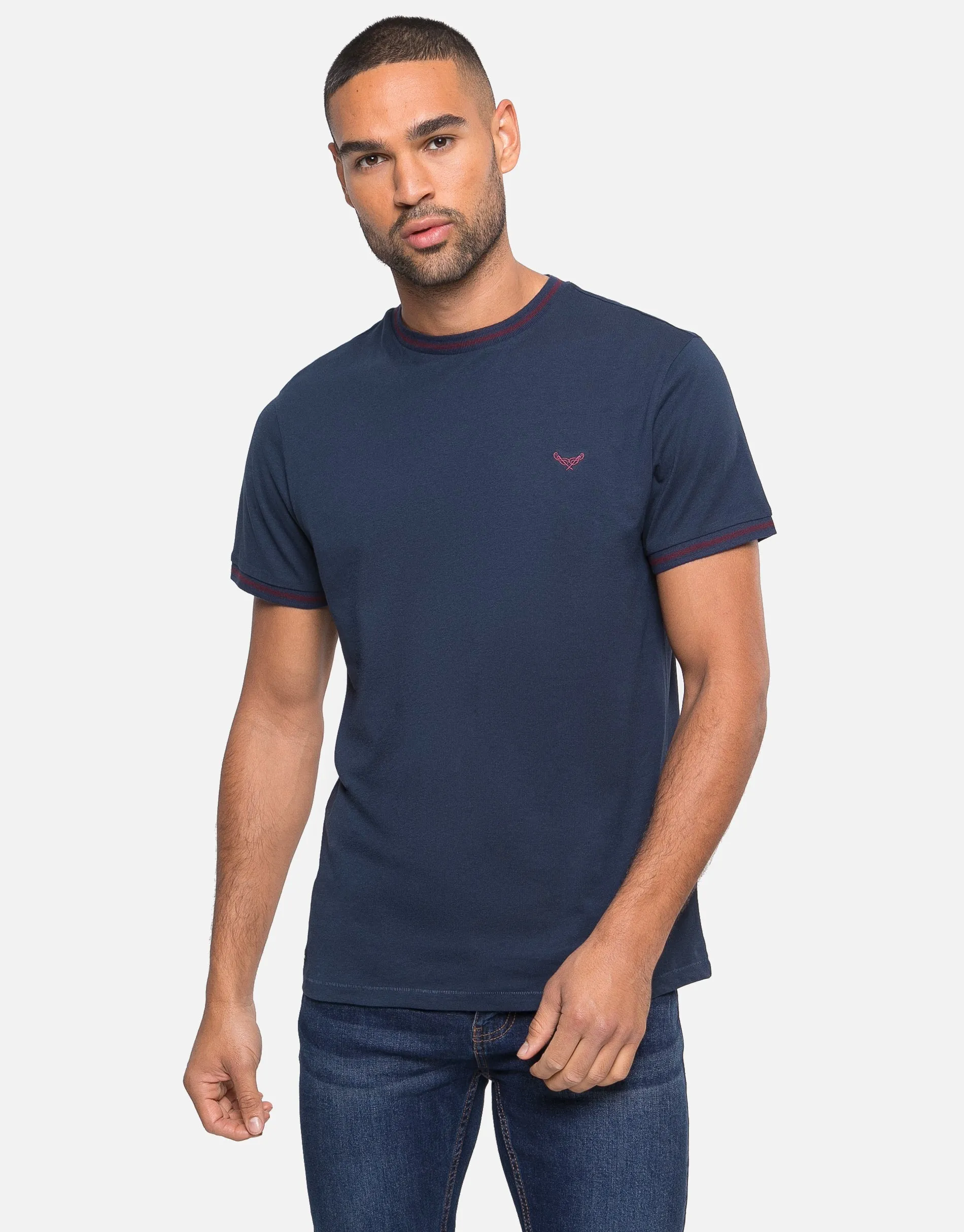 Men's Plain Short Sleeve Crew Neck T-Shirts (3 Pack) sold by Threadbare product image thumbnail 4