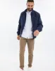 Men's Navy Harrington Jacket sold by Threadbare