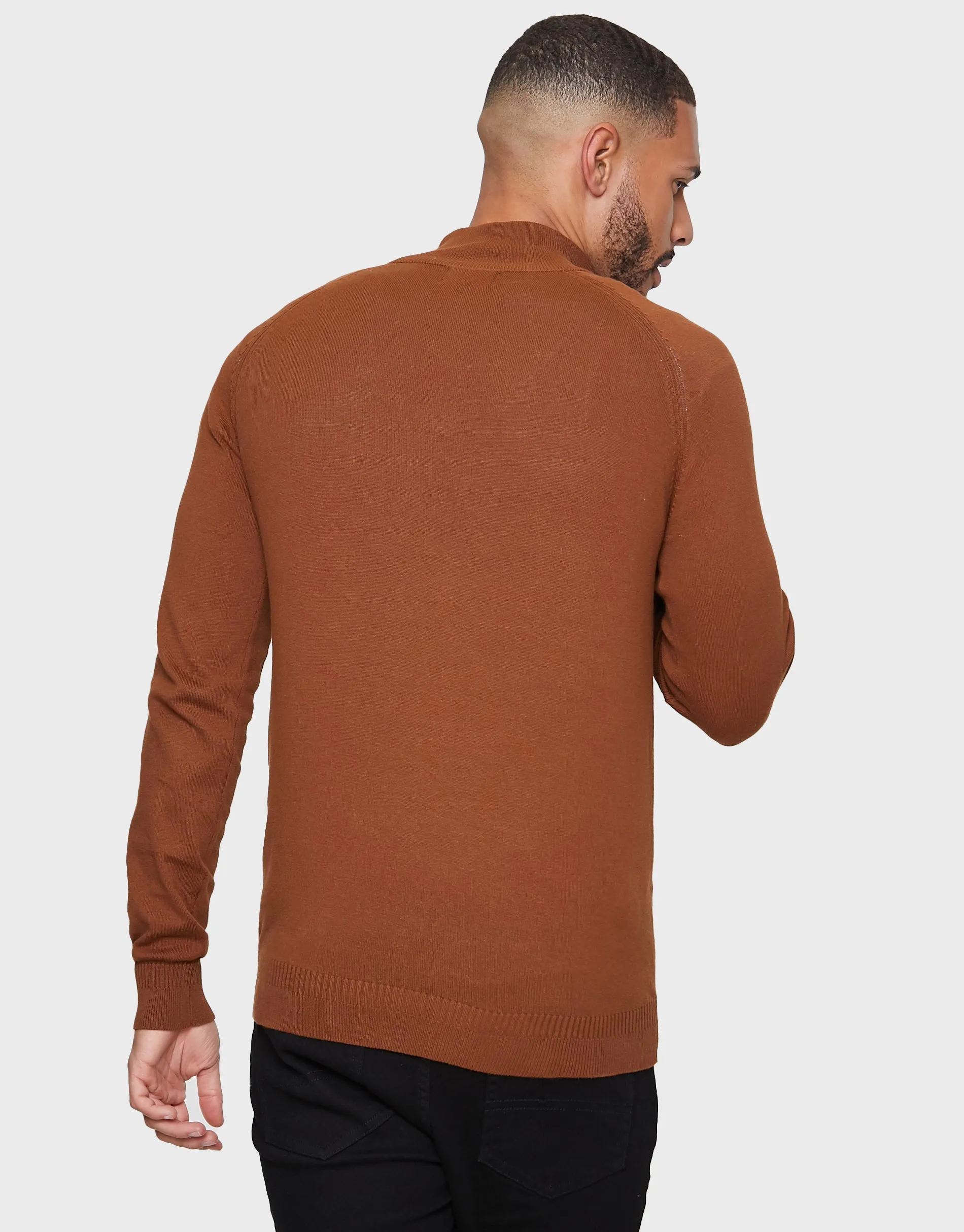 Men's Auburn Quarter Zip Jumper sold by Threadbare product image thumbnail 2