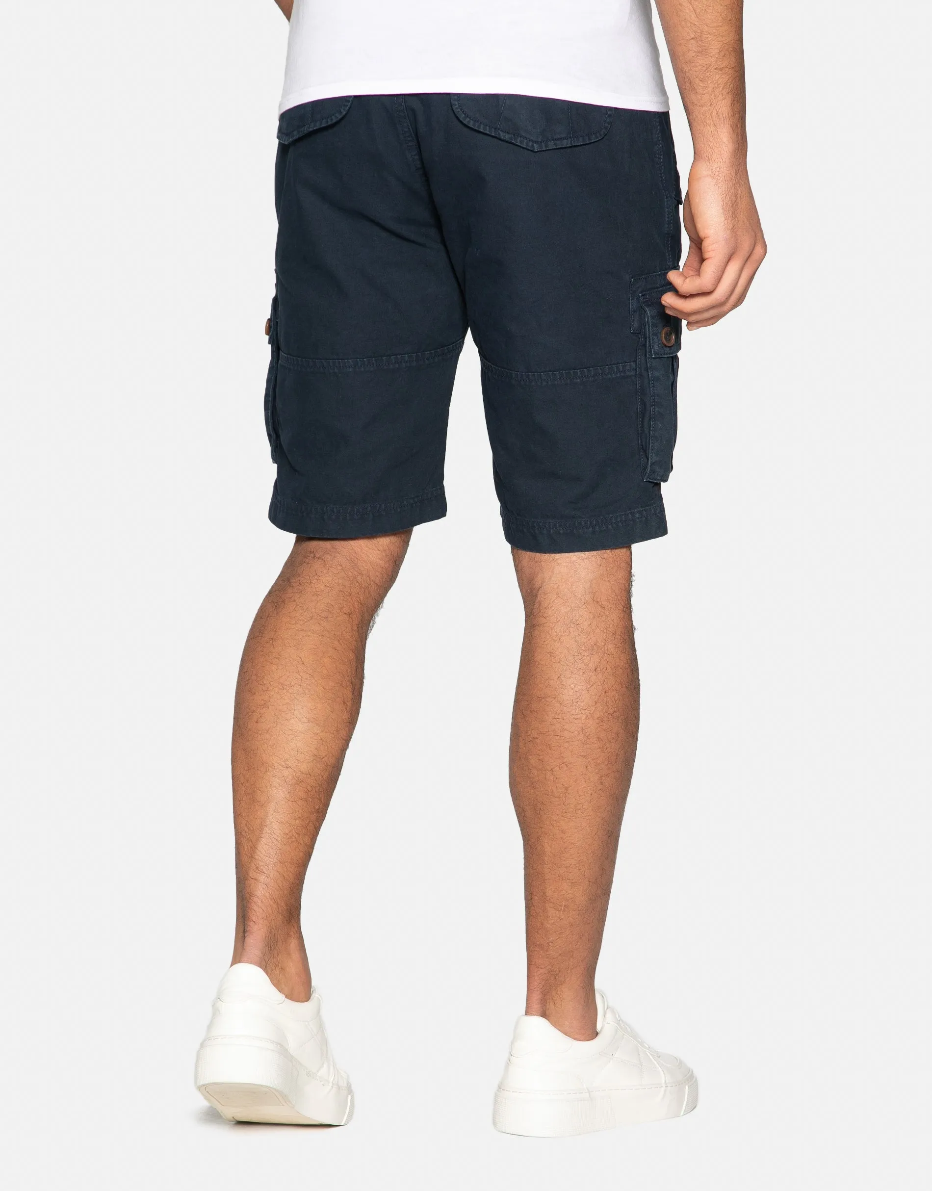 Men's Navy Cargo Shorts sold by Threadbare product image thumbnail 2