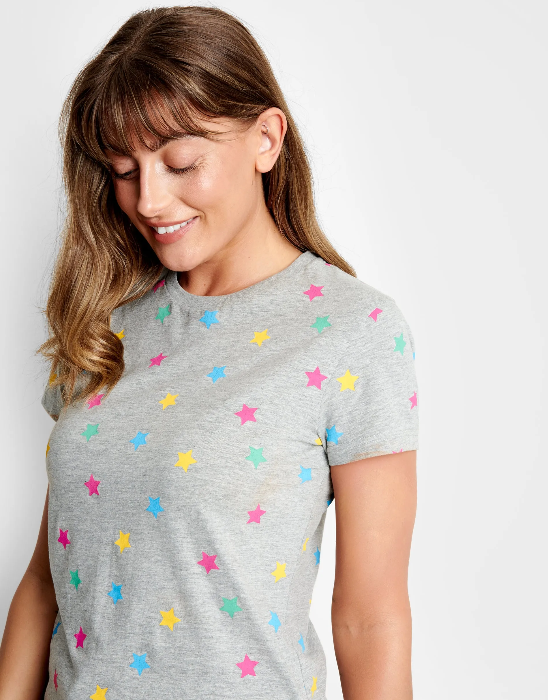 Women's Grey Star Loungewear (2-Piece Set) sold by Threadbare product image thumbnail 4