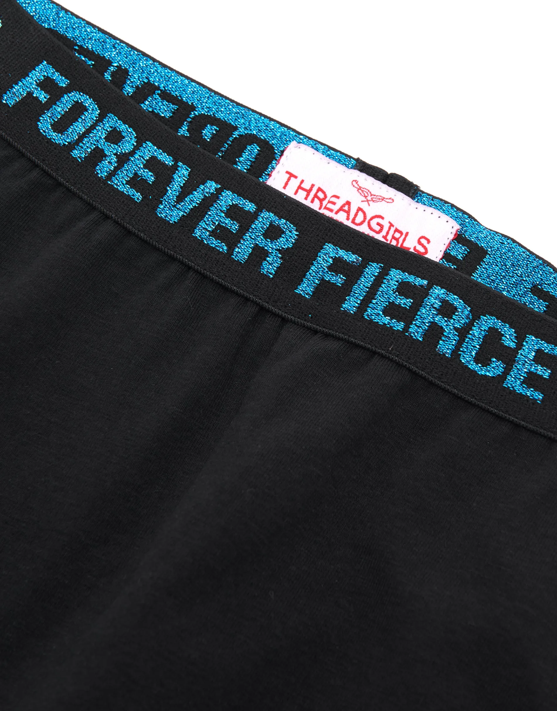 Girls' Black Leggings (5 Pack) sold by Threadbare product image thumbnail 4