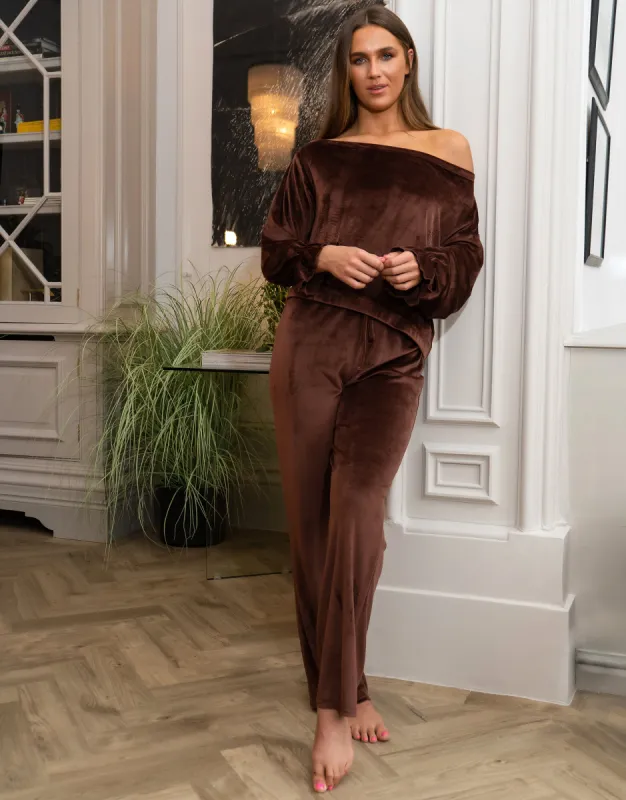 Women's Brown Loungewear (2-Piece Set) sold by Threadbare