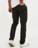 Men's Black Drawcord Chino Trousers sold by Threadbare