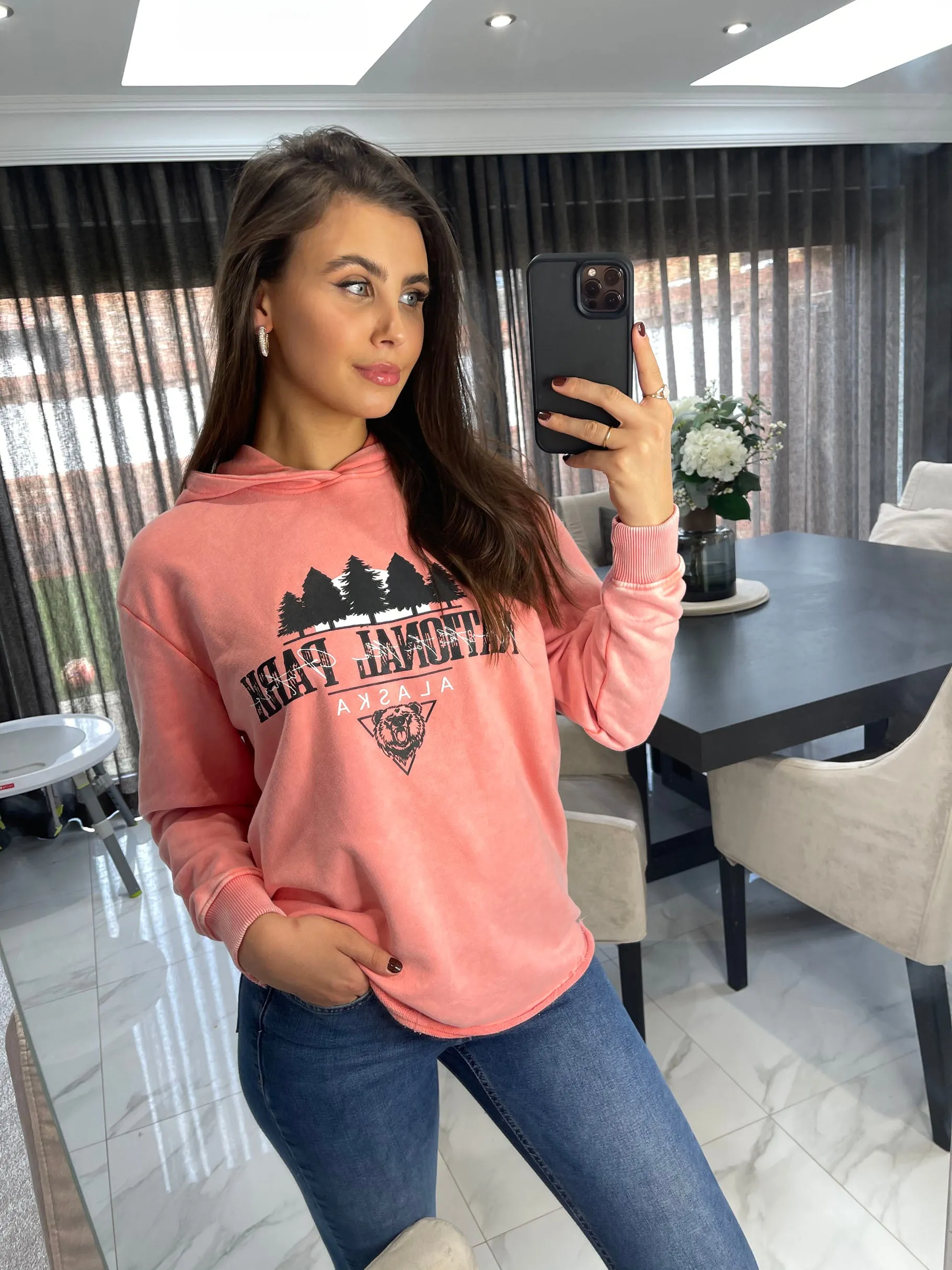 Women's Melon Oversized Hoodie sold by Threadbare product image thumbnail 3
