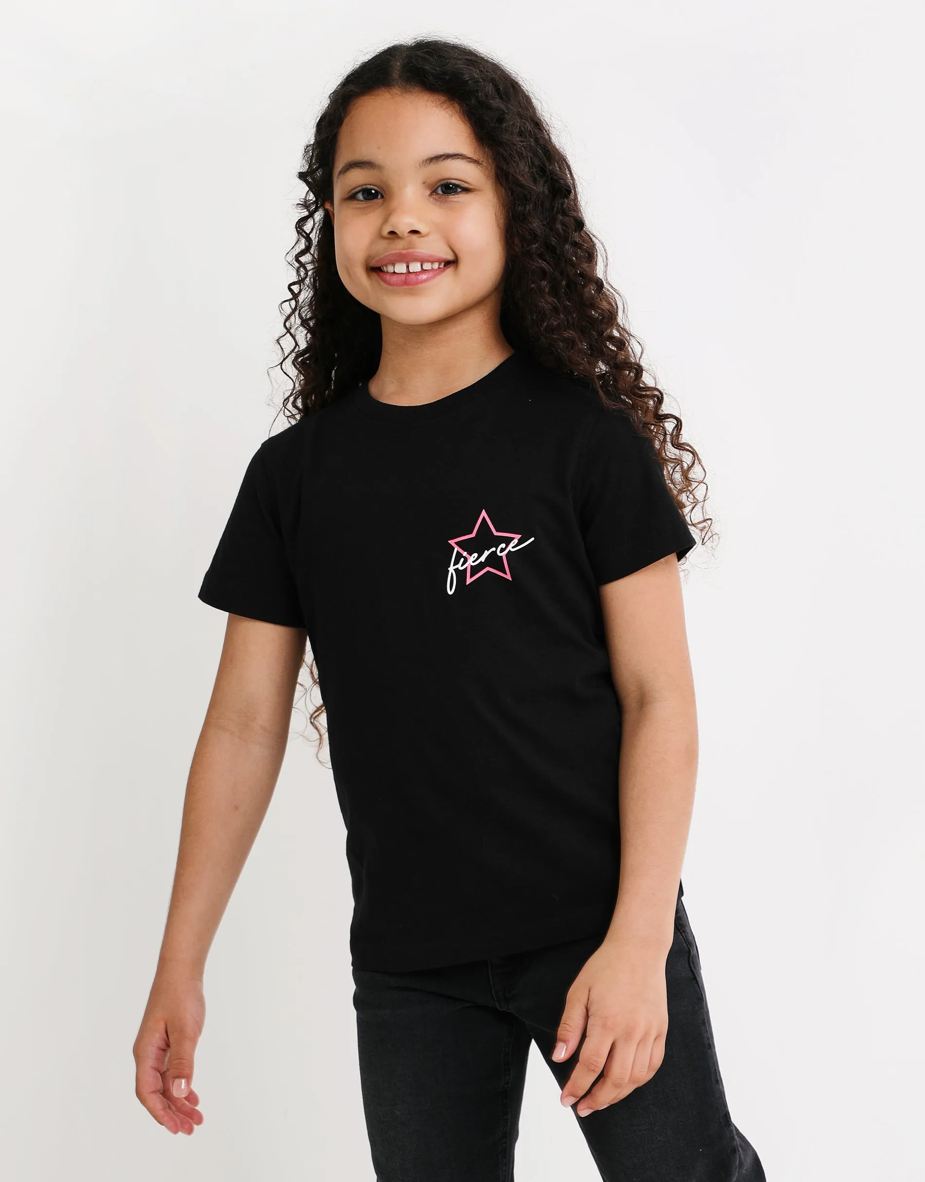 Girls' Crew Neck T-Shirts (7 Pack) sold by Threadbare product image thumbnail 3