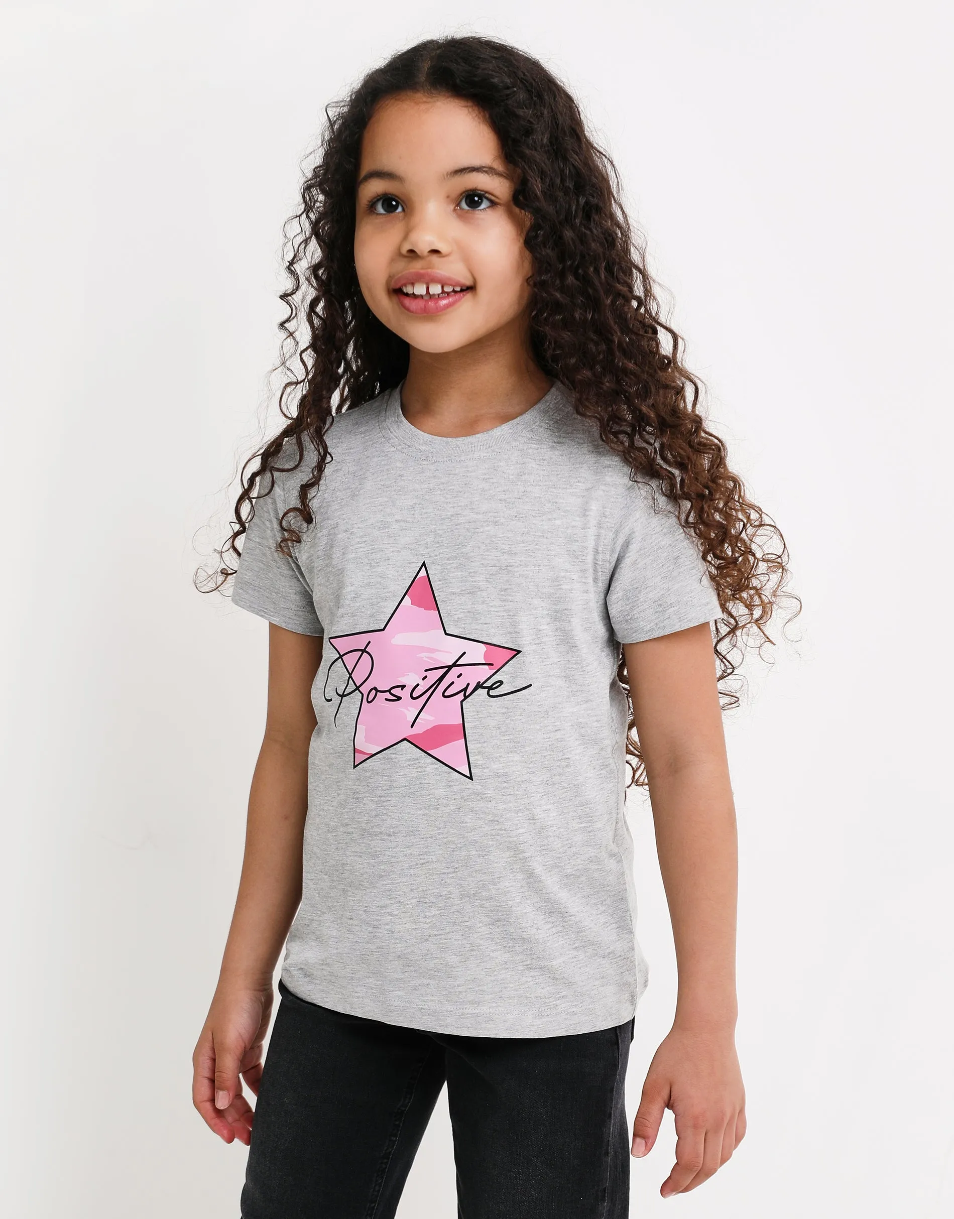 Girls' Crew Neck T-Shirts (7 Pack) sold by Threadbare product image thumbnail 4