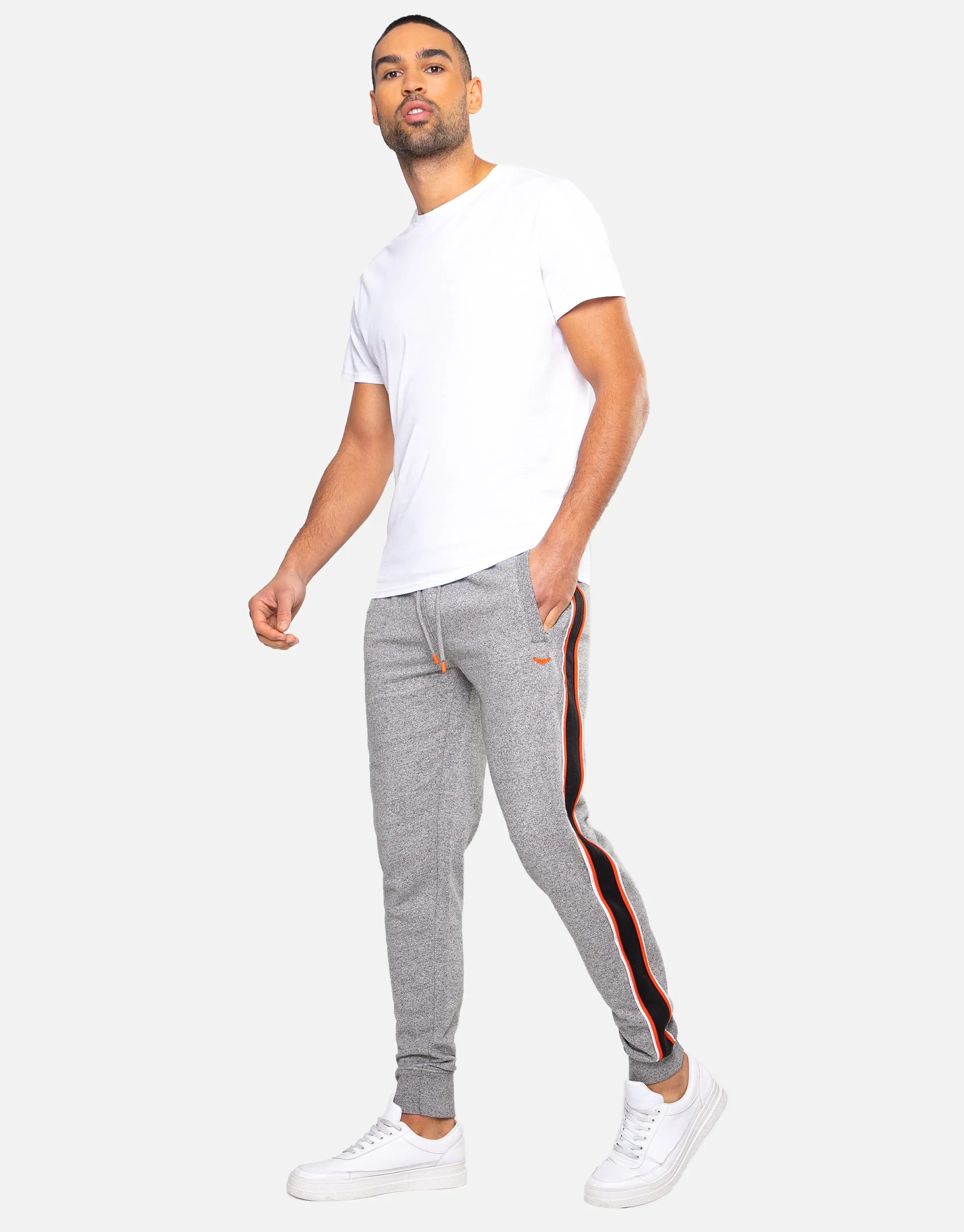 Men's Charcoal Regular Fit Joggers sold by Threadbare product image thumbnail 3