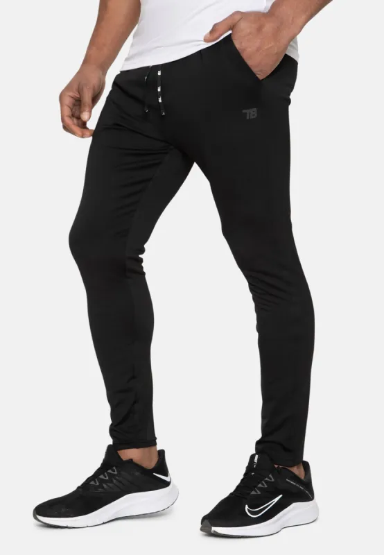Men's Black Muscle Fit Gym Joggers sold by Threadbare