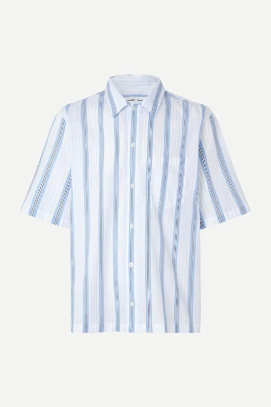 Samsoe Samsoe - Saayo P Shirt 15139 - Blue Stripes sold by ADG Studio