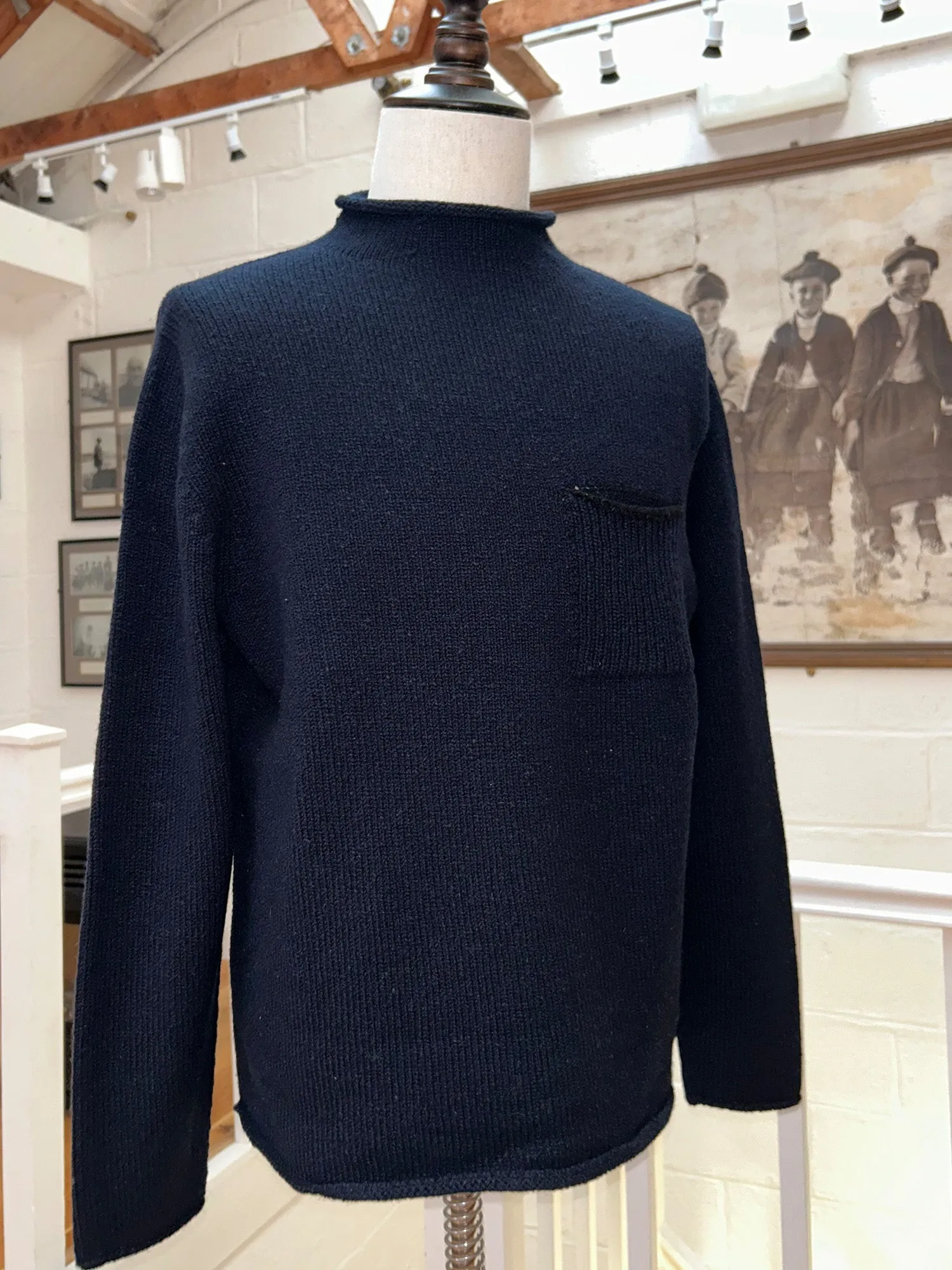 Cashmere Pocket Sweater sold by Inis Meain