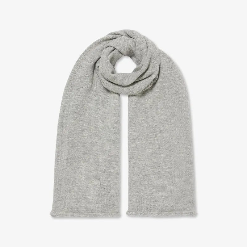 Undyed Alpaca Scarf sold by Inis Meain