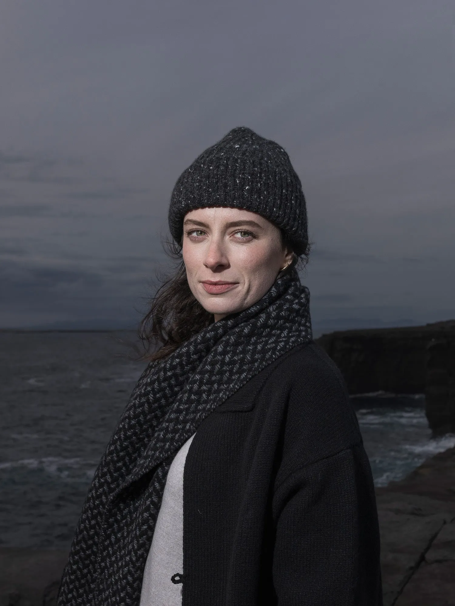 100% Cashmere Rib Hat sold by Inis Meain product image thumbnail 2