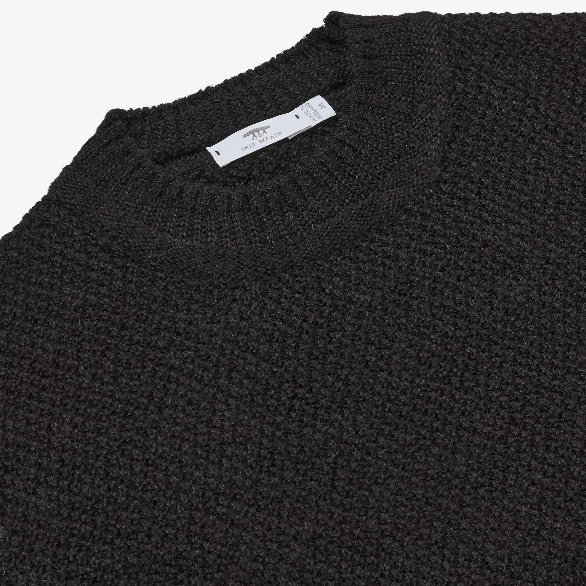 Undyed Alpaca Worker's Tunic sold by Inis Meain product image thumbnail 3