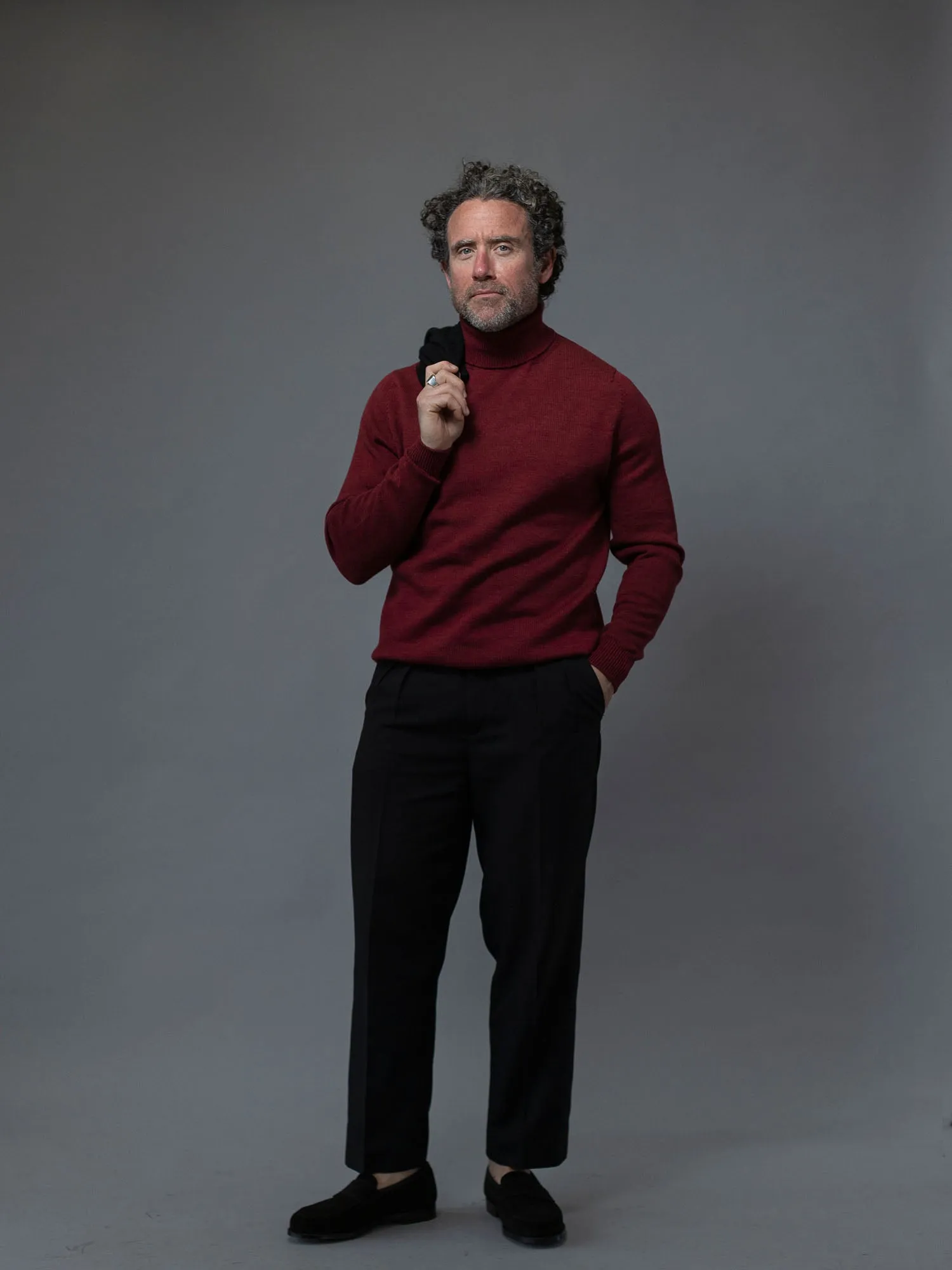 Classic Light Turtle Neck sold by Inis Meain product image thumbnail 2