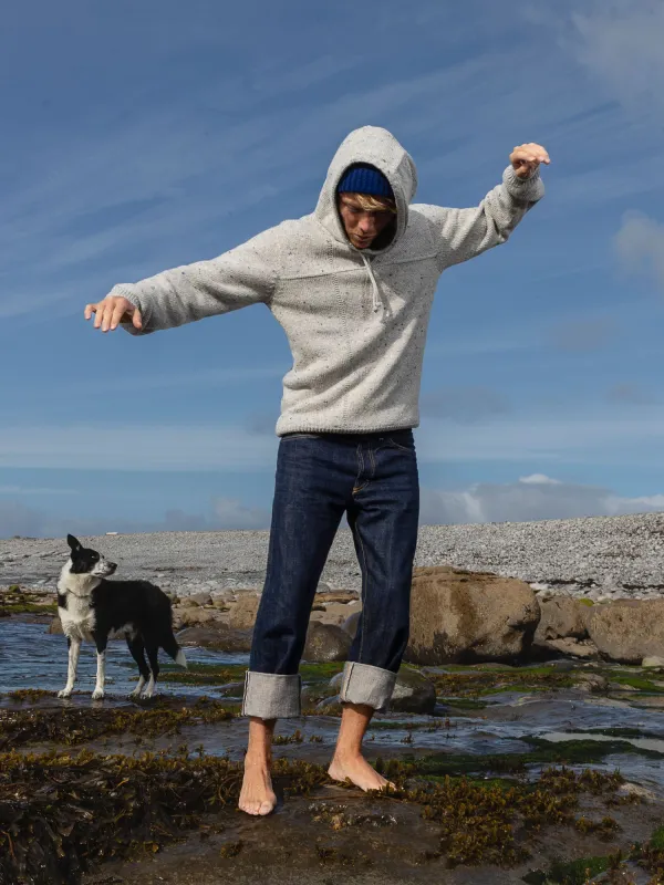 Cashmere Lifeline Hoodie sold by Inis Meain