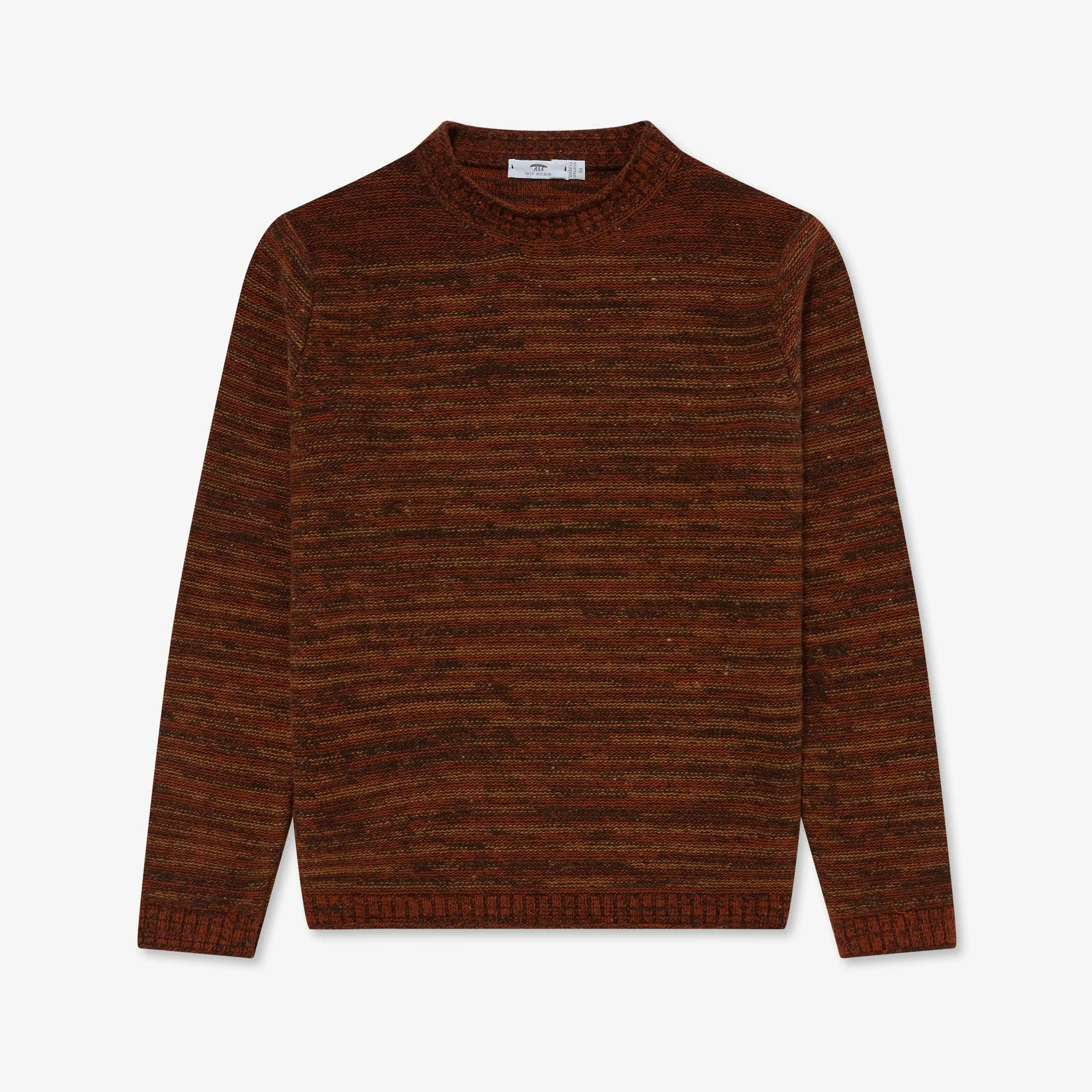 Cashmere Varied Stripe Mock Neck sold by Inis Meain product image thumbnail 3